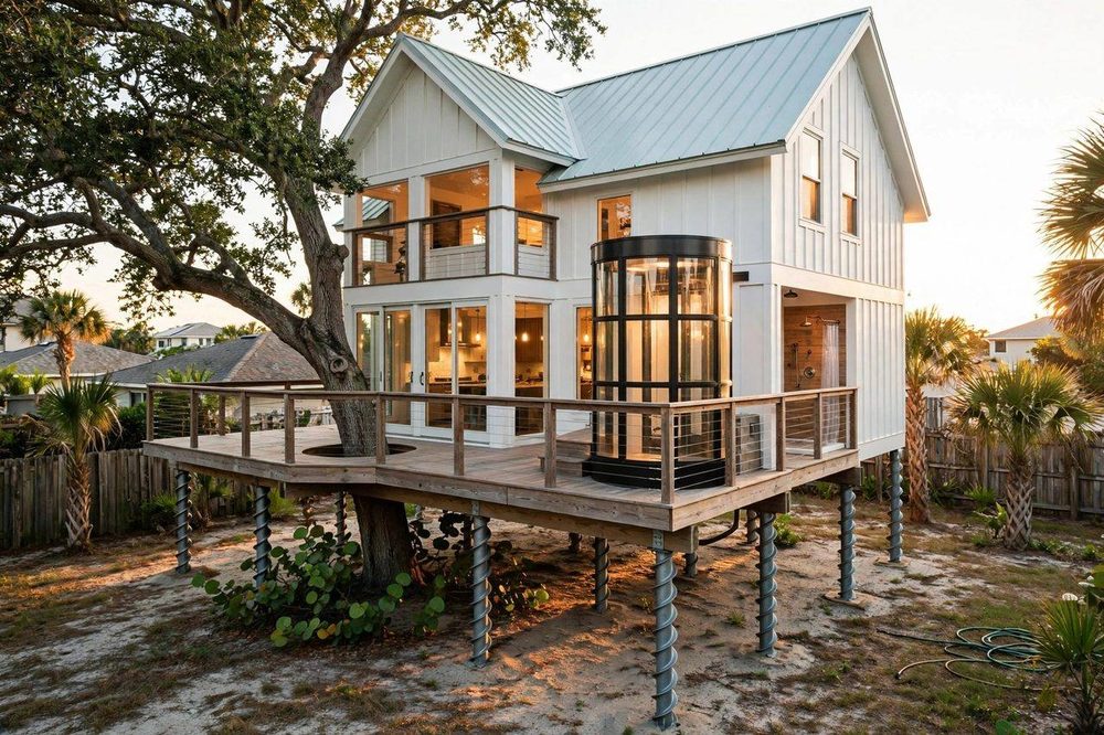 The Dune Gable — Coastal Gables luxury treehouse ADU exterior