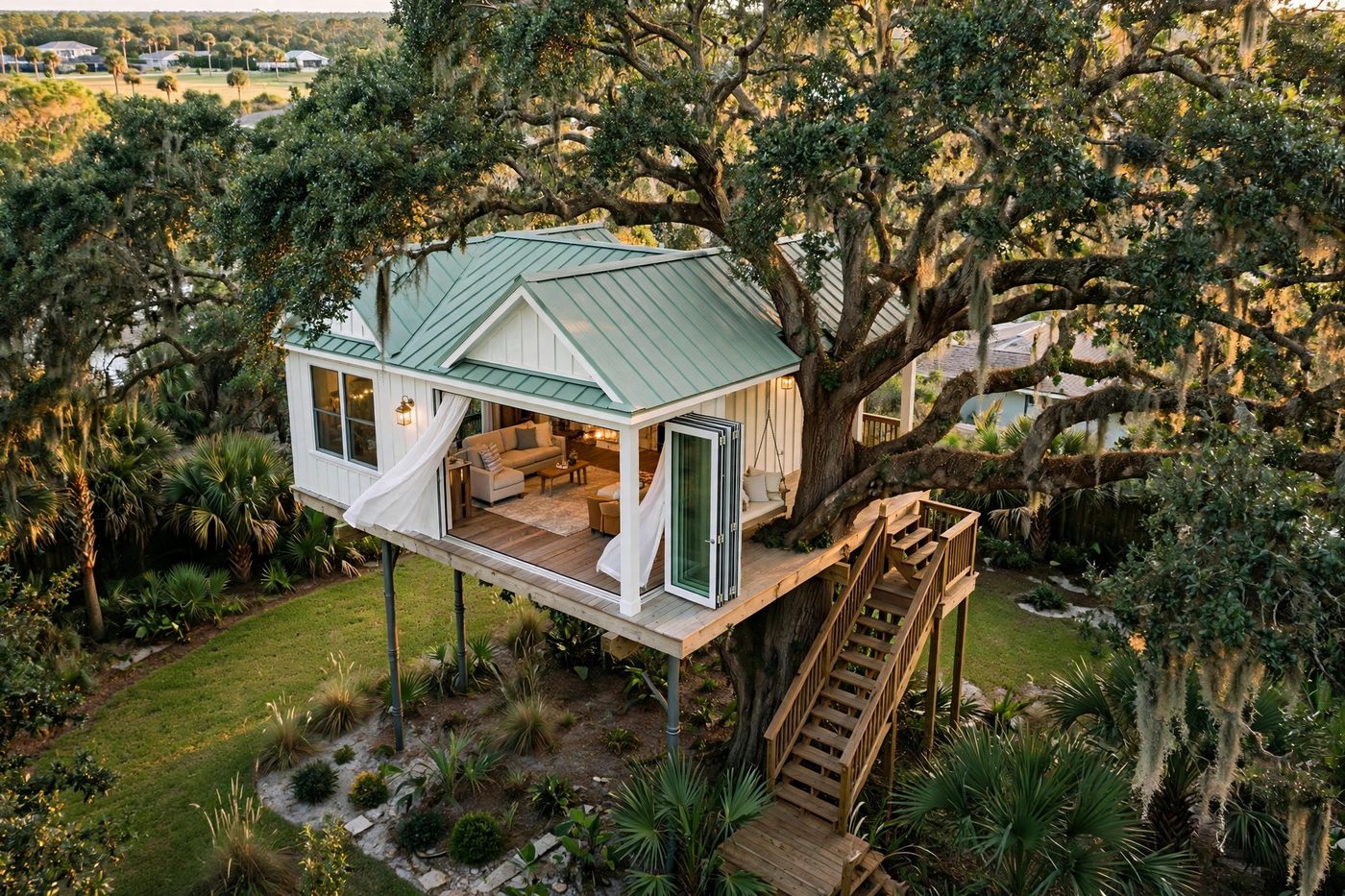 The Breeze House from above — Coastal Gables collection, Rose Homes Luxury Builds