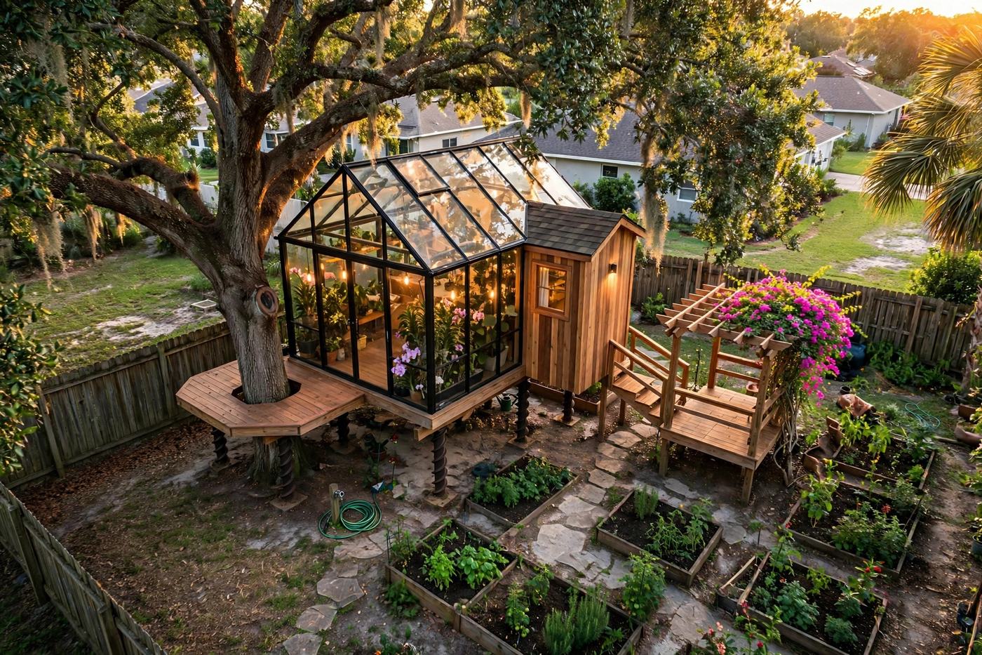 The Botanist from above — Garden Estate collection, Rose Homes Luxury Builds