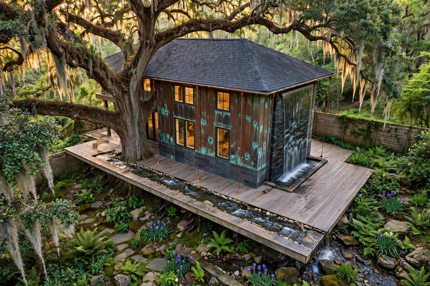 The Rainwood from above — Garden Estate collection, Rose Homes Luxury Builds