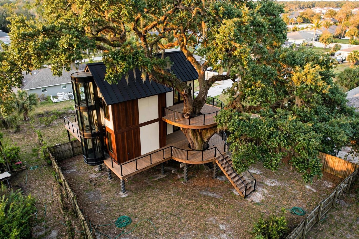 The Grand Oak from above — Grand Oak Pavilion collection, Rose Homes Luxury Builds