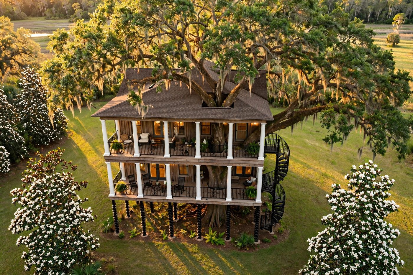The Double Gallery from above — Magnolia House collection, Rose Homes Luxury Builds