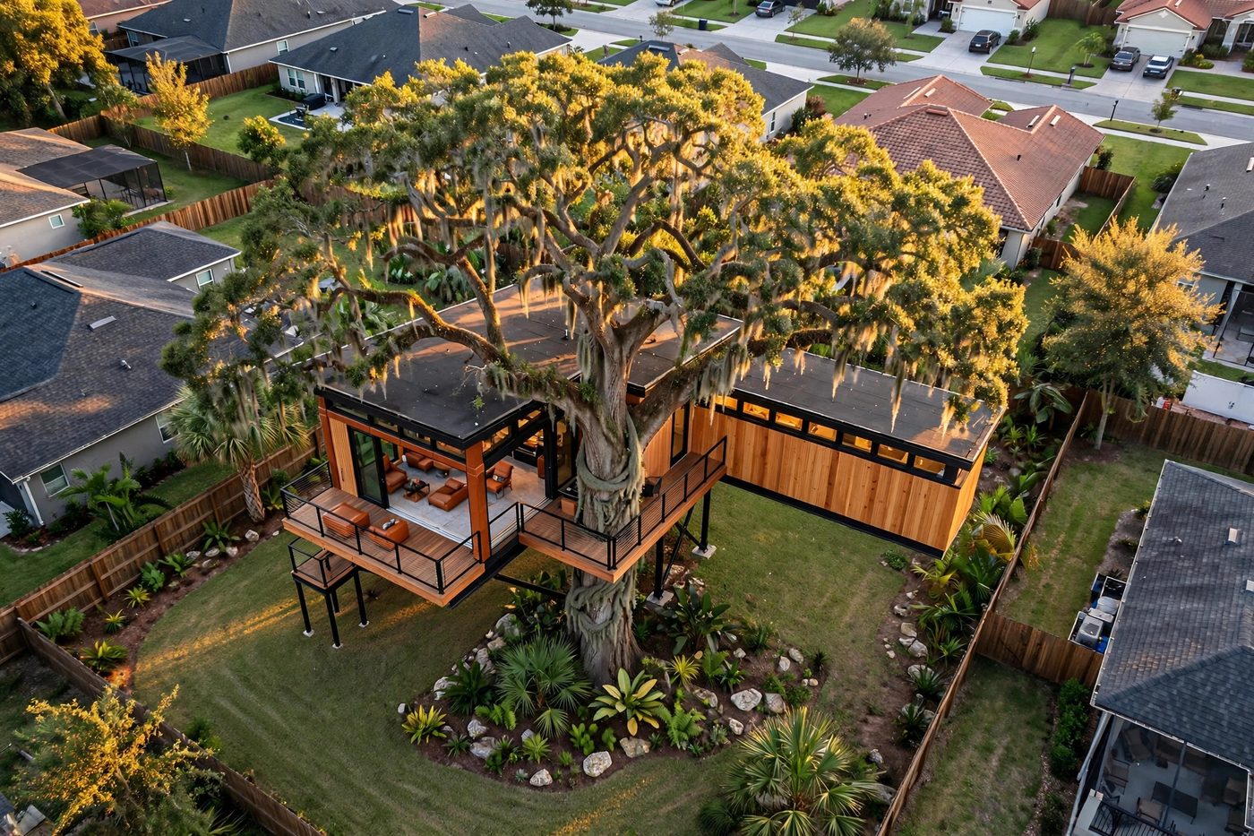 The Strike Zone from above — Man Cave collection, Rose Homes Luxury Builds