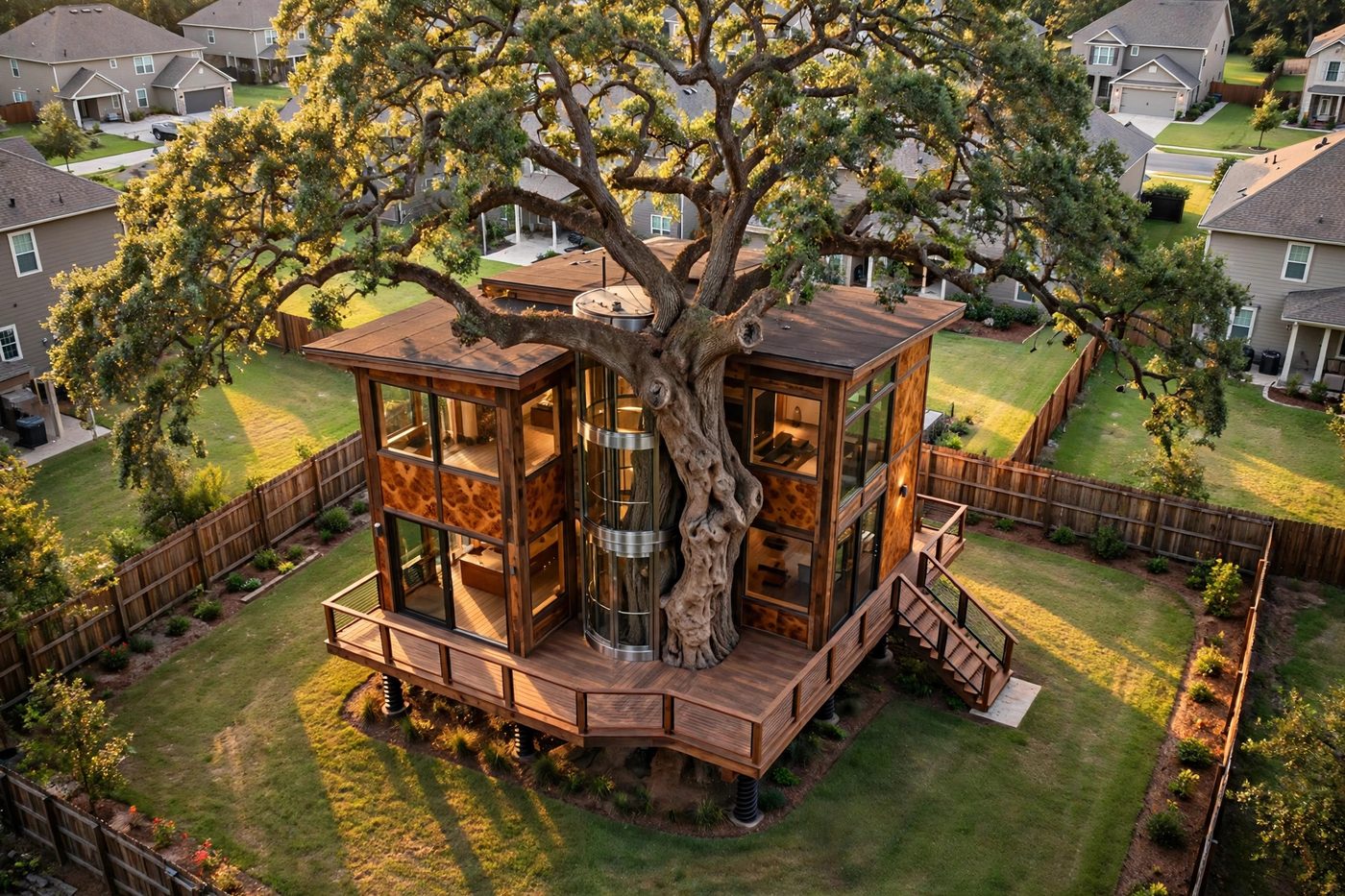 The Core from above — Signature Estate collection, Rose Homes Luxury Builds