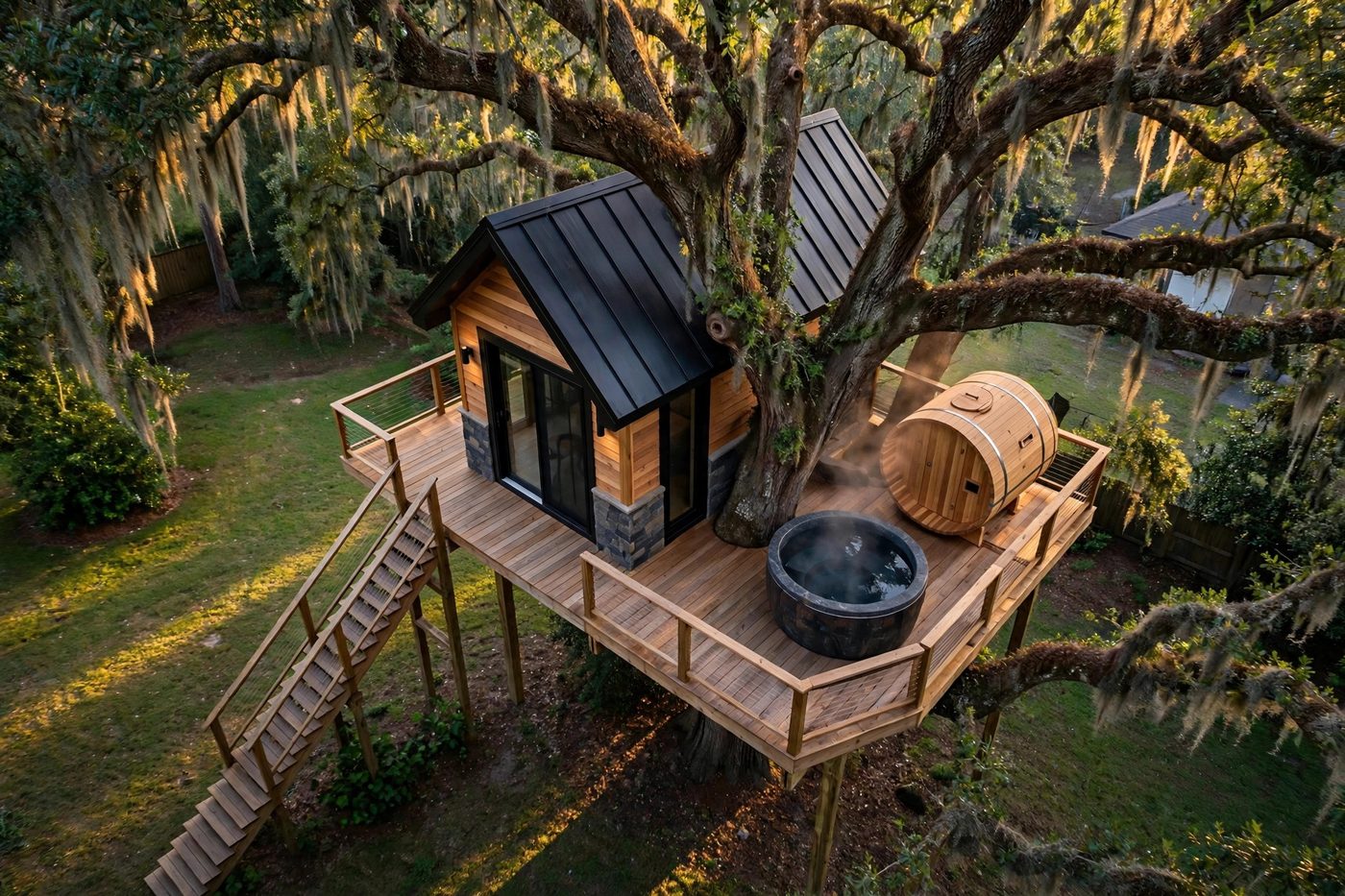 The Steam from above — Simple Basic collection, Rose Homes Luxury Builds