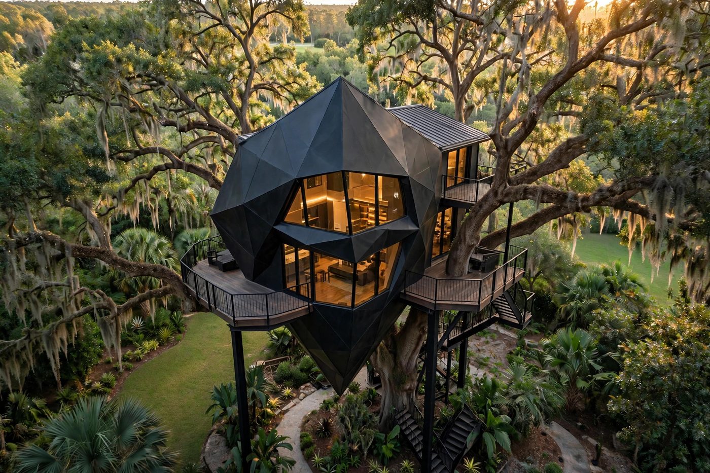 The Prism from above — Smart Glass collection, Rose Homes Luxury Builds