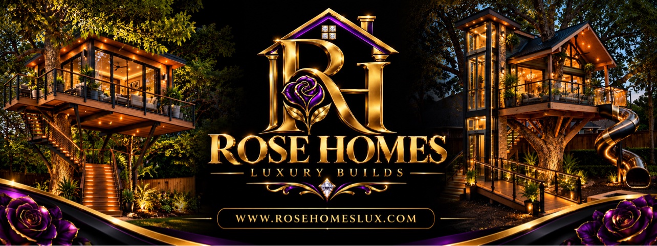 Rose Homes Luxury Builds — luxury treehouse ADUs, www.rosehomeslux.com